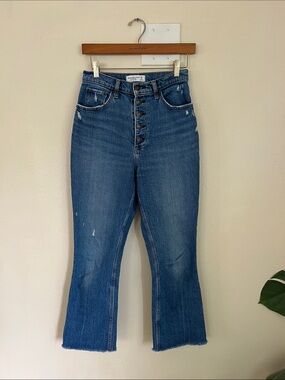 Abercrombie & Fitch Curve Love The Kick Flare Ultra High Rise
